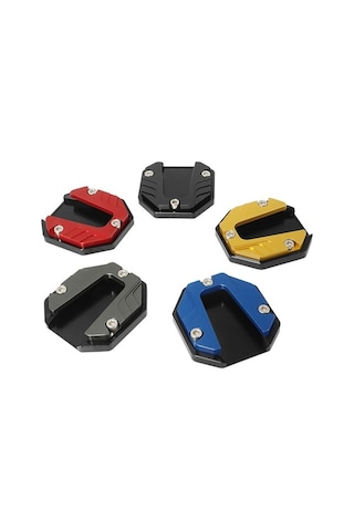 Zyzqstore 2 Adet Motosiklet Bisiklet Kickstand Genişletici Yan Ayak