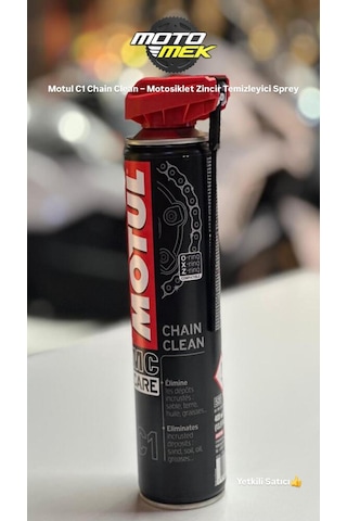 Motul C1 Zincir Temizleyici Sprey, O-ring Ve X-ring Uyumlu 400ml
