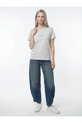Boxy Fit Lila Kadın T-shirt Lf2042206 Mor