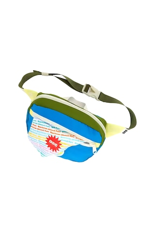 Kietla Çocuk Fanny Pack Çanta Khaki Blue Çok Renkli