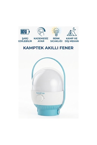Kamp Çadır Fener Şarjlı Kamp Tipi Kamp Çadır Aydınlatma Lamba Yeni Nesil 34 Led Çok Renkli