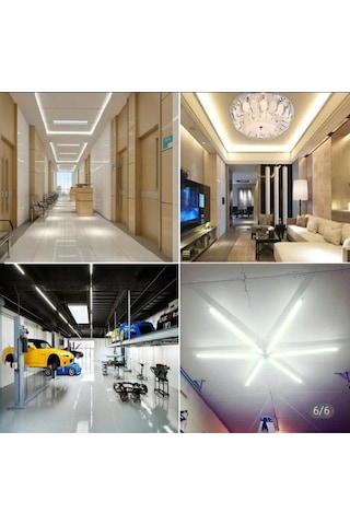 54 Watt Bant Armatürü 6500K Beyaz 120 Cm Beyaz