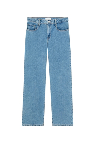 Outland Denim Denim Avril Mid Slouchy Wide Leg Kadın Kot Pantolon Mavi