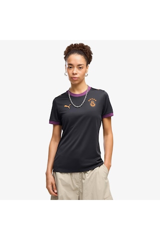 Puma Galatasaray 26/27 Deplasman Kadın Siyah Forma 785015 Mor
