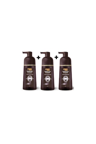 Softto Plus Brown Kahverengi Şampuan 3 x 350 ML