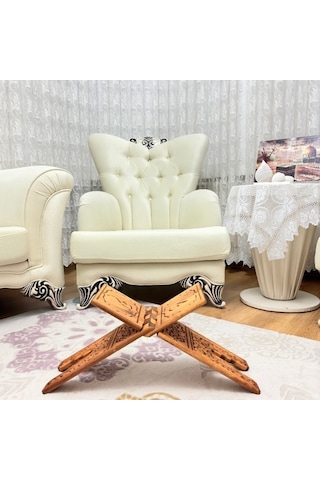 Ahşap Rahle Oymalı Rahle Orta 55Cm