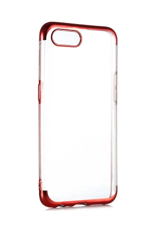 Realme C2 Kılıf Zore Dört Köşeli Lazer Silikon Kılıf