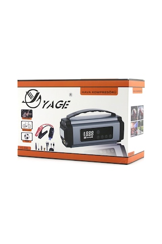 Yage Yg-898 Çok Fonksiyonlu Taşınabilir Oto Takviye Seti 120w - Dijital Ekranlı