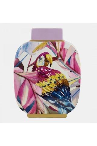 Savana Kavanoz Porselen 27x15x38 Cm Renkli