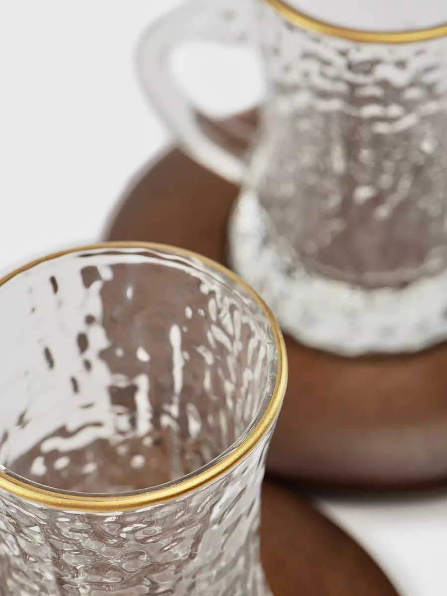 Comfy Craft Kahve Fincanları Ve Tabaklar, Türk Çay Bardakları 243062006 Kahverengi