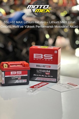 Honda Cbr 500r Cg 125 Titan Cl 250 Cl-x 250 Bslı-02 Max Lithium-ıon Akü Uzun Ömürlü