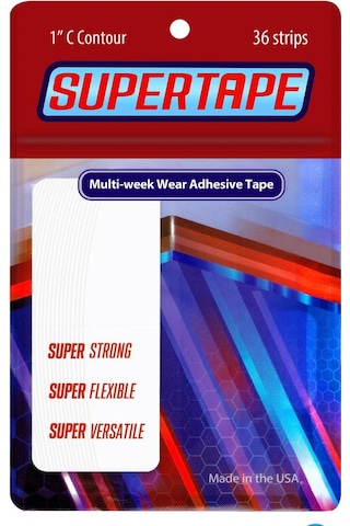 Protez Saç Bandı Super Tape ''C'' (2.5 Cm X 7.5 Cm) 36 Adet