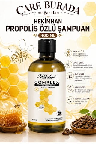 Complex Propolis Özlü Şampuan 400 Ml