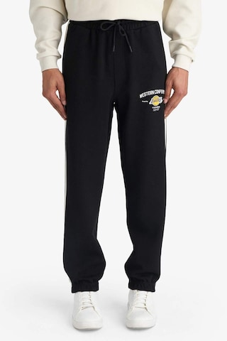 Defacto Nba Los Angeles Lakers Standart Fit Jakarlı Jogger G5014ax25aubk81 Siyah-bk81