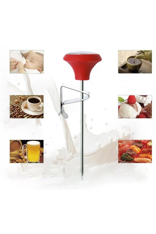 Homyl Yemek Termometresi Pişirme Için Anında Okunan Prob Siyah