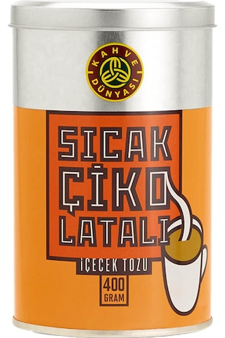 Kahve Dünyası Teneke Sıcak Çikolata 3 x 400 G