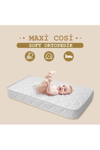 Maxi-Cosi Soft Ortopedik Yaylı Bebek Yatağı 70 x 140 CM