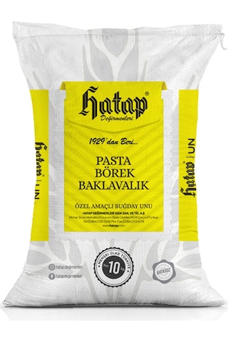 Hatap Pasta Börek ve Baklavalık Un 10 KG