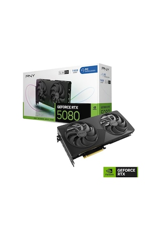 Pny Geforce Rtx 5080 Oc 16gb Dual-fan Slim Gddr7 256bit Aeae1pny0008