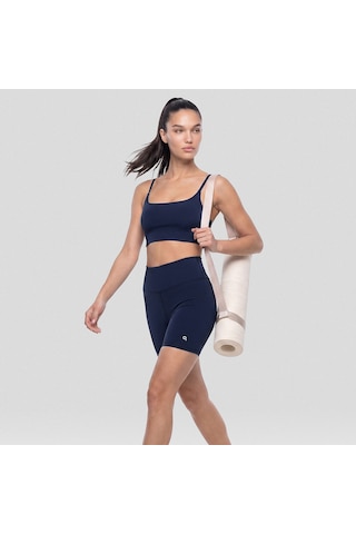 Qua Home Q Active Kadın Bra Lacivert Beyaz