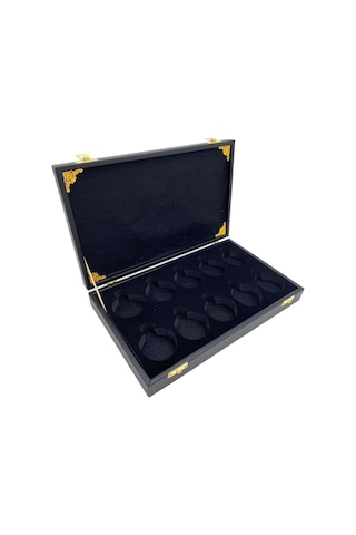 Cep Saati Koleksiyon Kutusu 10 Lu Deri Siyah