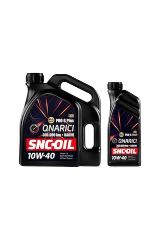 Snc Oil 300.000 KM + Bakım Pro-s Plus XXL Onarıcı 10W-40 Tam Sentetik Motor Yağı 4+1 L Snc Oil 300.000 KM + Bakım Pro-s Plus XXL Onarıcı 10W-40 Tam Sentetik Motor Yağı 4+1 L