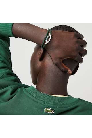 Lacoste Lacj2040111 Erkek Bileklik Yeşil