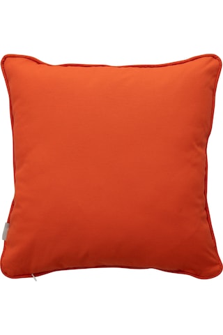 Mudo Home Marin Fısh Nakışlı Kırlent Beyaz Turuncu 50x50 Cm