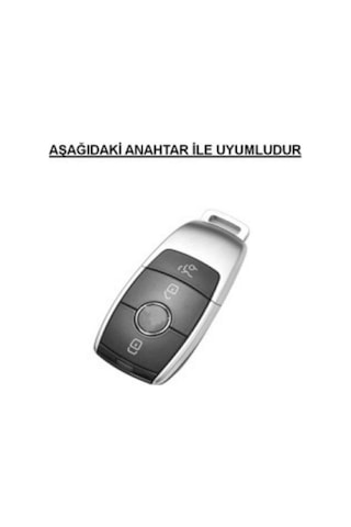 Mercedes C180 C200 W205 W213 E300 Ve B C E Sınıf Silikon Anahtar