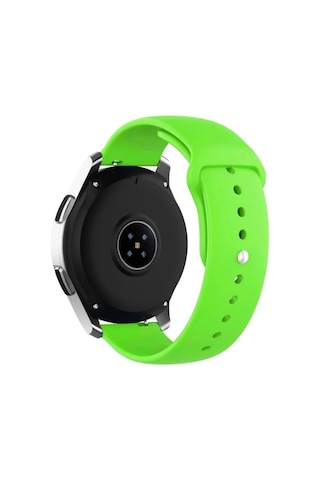 Huawei Watch Gt2 Gt3 42mm Uyumlu Kayış Renkli Jel Silikon Kordon 20mm