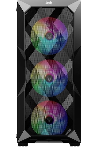 Izoly ST01450 i5-10400F 16 GB 512 GB SSD GTX1660S Free Dos Masaüstü Oyuncu Bilgisayarı