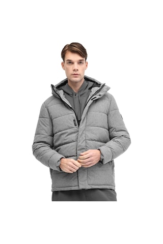 Kinetix Ml Downey Coat 5pr Antrasıt Melanj Erkek Kısa Kaban 000000000102031348 Gri