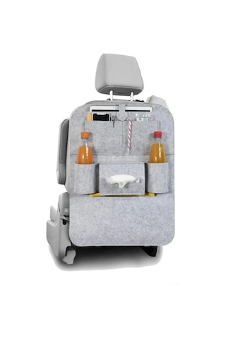 2 Adet Araç Araba Oto Koltuk Arkası Organizer Düzenleyici Kılıfı