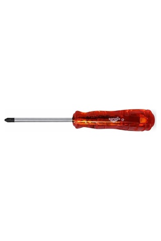 Sonmıx Yıldız Uçlu Tornavida Şeffaf Ph2 6 X 150 Mm