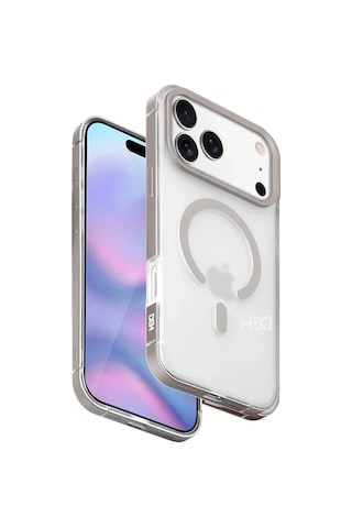 Apple Uyumlu iPhone 17 Pro Max Hbc-394 Himalayas Magsafe Kapak - Titan Gri