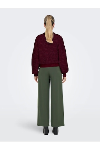 Jdy Jdyeira Life L/s Oneck Cardigan Kadın Hırka 15337012 Bordo