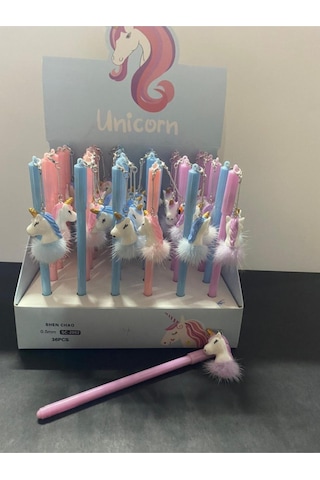 Unicorn Tükenmez Kalem Mor Mor