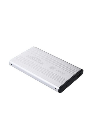SpeedUF USB 2.0 Sata Harici 2.5 Hdd Harddisk Kutusu Gümüş