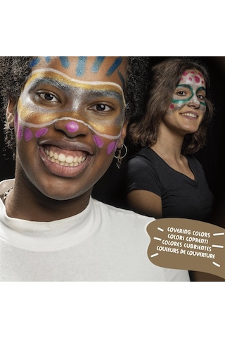 Carioca Mask Up Yüz Boyası Metalik 6 Renk