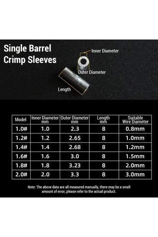 Novahub Çok Amaçlı Alüminyum Balıkçılık Tüp Bağlantıları - Sağlam Kablolar İçin İdeal Çözüm