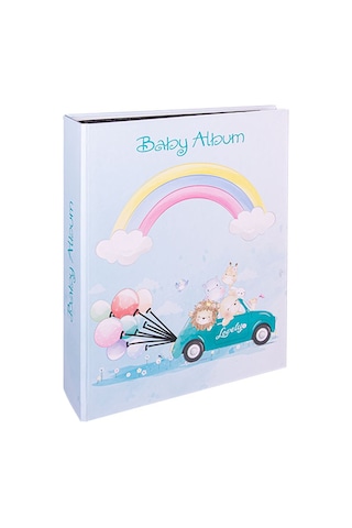 Rabsev RS306 Fotoğraf Albümü 10x15cm 200 Fotoğraf Kapasiteli Baby Desenli Lüks Albüm