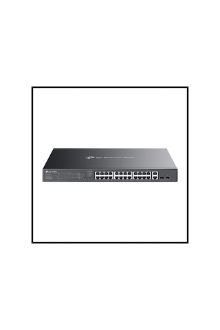 Omada Es228gmp, 28 Port Gigabit, 24 Port Poe+, 2 Port Gigabit Sfp, 384w, Yönetilebilir, Metal Kasa