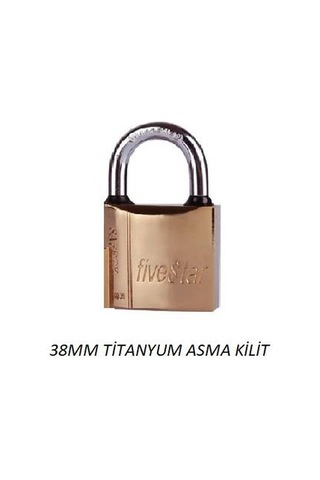 Fivestar Asma Kilit Titanyum 38mm