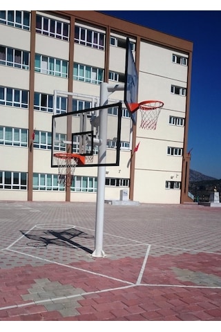 Adelinspor Basketbol Potası Üçlü Grup Kademeli Yük 10 MM Cam