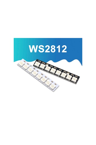 8 Bit Neopixel Ws2812B 5050 Rgb Led Modü Adreslenebilir Stick
