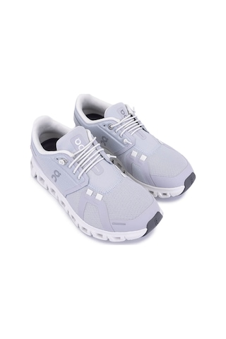 On Kadın Tekstil Sneakers & Spor Ayakkabı Cloud 6 Z Glacıer/whıte Gri