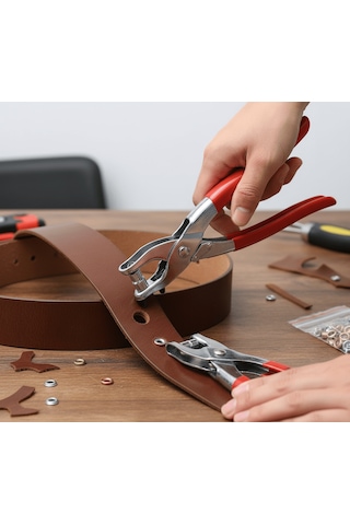 Kemer Delme Perçin Atma Pensesi 2 Li Seti Evv-80871s