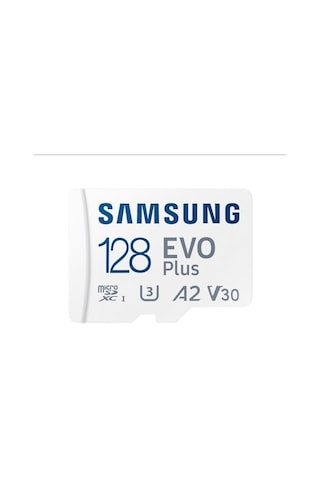 Evo Plus Microsdxc Hafıza Kartı 128 Gb, 160 Mb/s, U3, V30, A2, Mb-mc128sa/tr 2024 Serisi Beyaz
