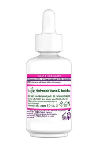 Simple %10 Vitamin B3 Niacinamide Booster Serum 2 x 30 ML