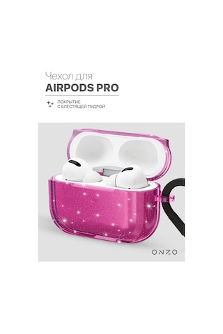 Onzo Airpods Uyumlu Pro İçin Şeffaf Parlak Kılıf 317765639 Beyaz